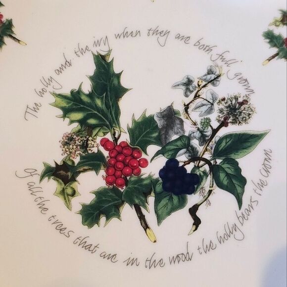 Portmeirion The Holly and The Ivy Star Shaped Christmas Serving Dish Bowl - Picture 2 of 7